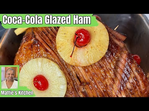 Delicious Coca-Cola Glazed Ham / Easter Spiral Ham / Mattie's Kitchen