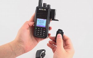 RETEVIS数字对讲机RT3S+蓝牙耳机套件