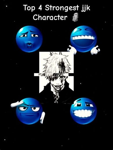 Top 4 strongest jjk character 🗿