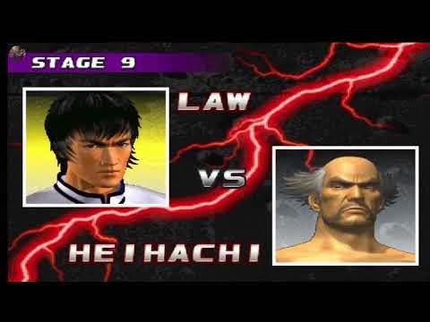Tekken 3 Forest Law Gameplay 🔥 Bruce Lee Style Combos & Knockouts! | Shivam Gaming