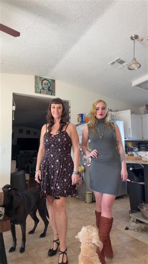 Mom and I not catching any strays