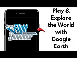 FLY IN GOOGLE EARTH FLIGHT SIMULATOR 2025! (FULL GUIDE)