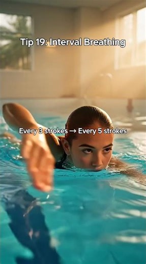 Unlock Endurance: Master This Simple Breathing Hack While Swimming! #Shorts