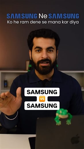 Neeraj Walia on Instagram: "Samsung 🆚 Samsung??? . . #samsung #ram #prices #trending"
