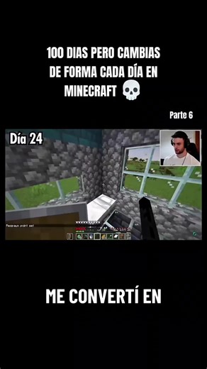 100 días de Minecraft cambiando de forma cada día