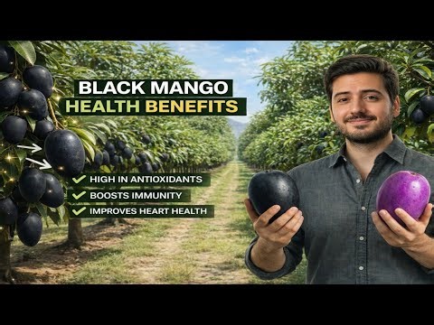 Amazing Health Benefits of Black Mango #fruit