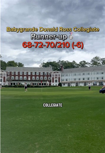 Runner-Up at Mid Pines: Championship Golf Performance