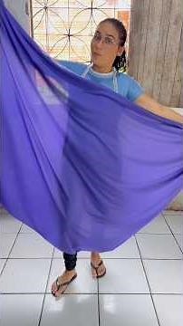 I made a wrap skirt.