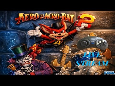 AERO THE ACRO-BAT 2 - Game Sega Jadoel