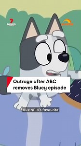 1.1M views · 7.6K reactions | Fans have been left disappointed after the ABC was forced to remove the 'Hammerbarn' episode of Bluey from their streaming service due to Bluey's commercial partnership with Bunnings Warehouse. #bluey #bunningswarehouse #merchandise #blueheeler #tvshow #kidstvshow #7NEWS | 7NEWS Australia | Facebook
