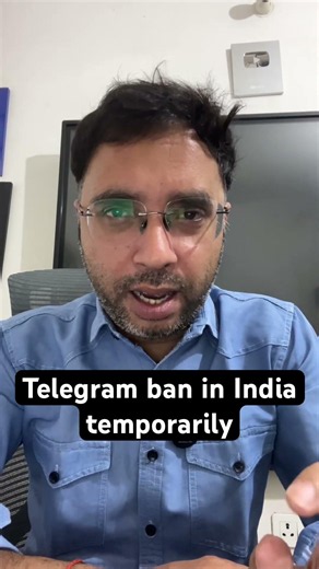Telegram ban in India temporarily | Telegram temporarily ban in india