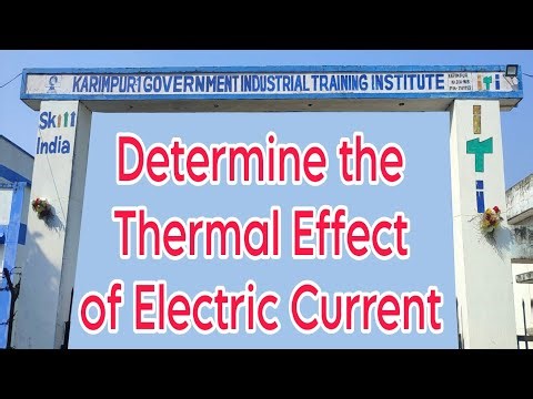 Thermal Effect of Electric Current | Joule’s Law of Heating | Physics Concept #k1giti