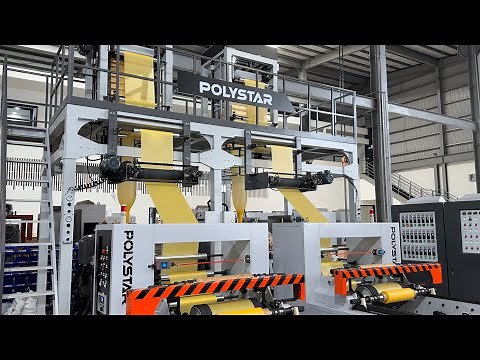 Multilayer Plastic Film Production with Recycled Pellets