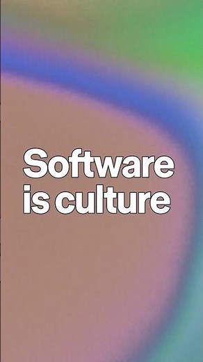 Software is culture.