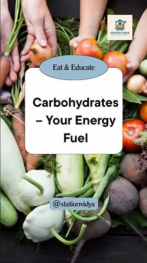 Carbohydrates Explained: Energy, Types & Benefits” #nutrition #shorts