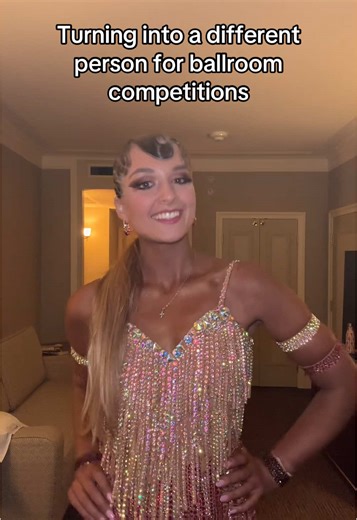 Transformative Makeup for Ballroom Dance Competitions