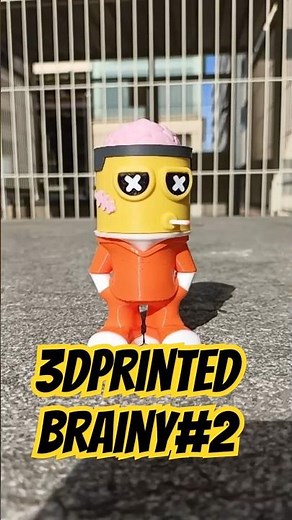 3d printed Clicker- "The Brainy Bunch" – The One who's locked up