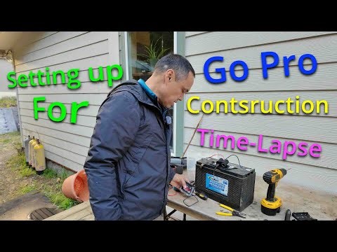 Setting up GoPro for Construction Time-Lapse