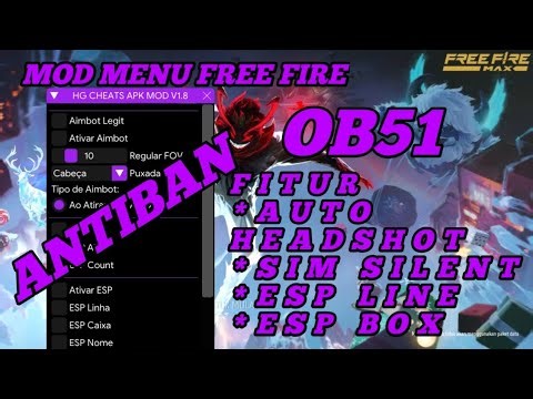 MOD MENU HG CHEATS V1.8 ANTI BAN ANTI BLACKLIST OB51