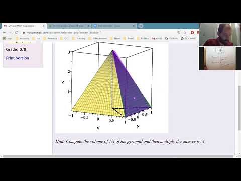 Triple Integral: Volume of a Pyramid