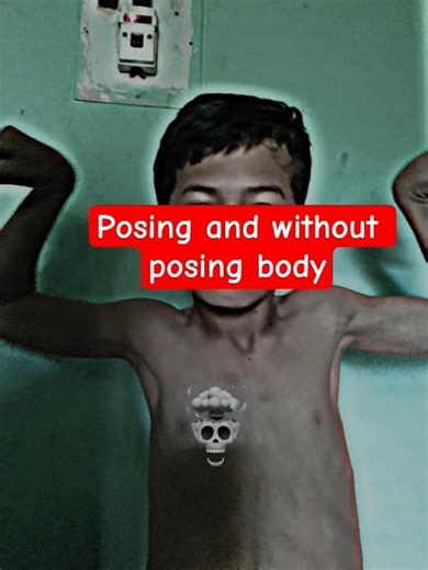 posing and without posing #gymmotivation