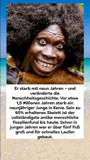 Turkana-Junge: Das vollständigste antike Skelett der Menschheit.