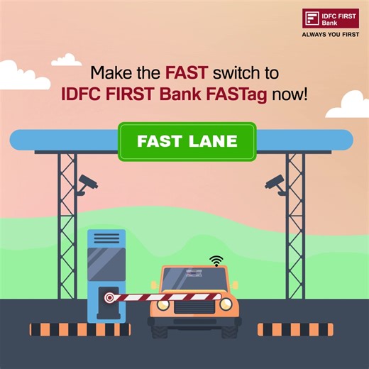 Is your old FASTag hitting the brakes on your journey? Time to switch gears with IDFC FIRST Bank FASTag! Leave those roadblocks behind and upgrade to a seamless, hassle-free journey with us. Apply now: https://digital.idfcfirstbank.com/apply/fastag #IDFCFIRSTBank #AlwaysYouFirst | IDFC FIRST Bank