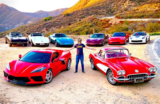 [VIDEO] Driving All Eight Generations of Corvettes - Which is Best? - Corvette: Sales, News & Lifestyle