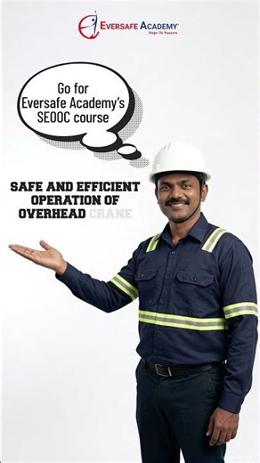 Don’t let a single mistake risk your team’s life—master Overhead Crane Safety at Eversafe Academy