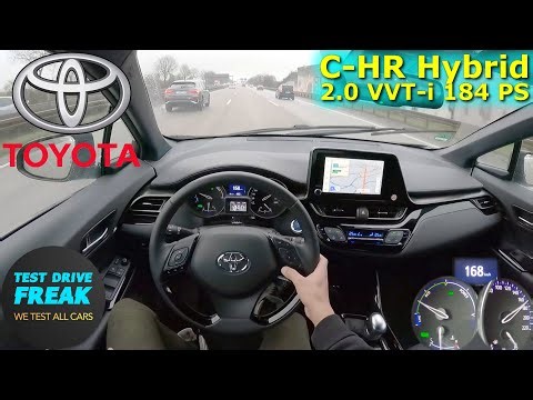 2023 Toyota C-HR 2.0 VVT-i Hybrid 184 PS TOP SPEED AUTOBAHN DRIVE POV