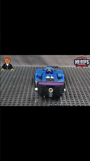 Lego Speed Champions Williams F1 Car Built In Stop Motion Animation #lego #legoanimation #legof1