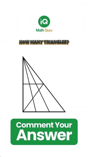 How Many Triangles? 🔺 #quiztime #puzzle