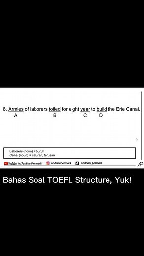 Pembahasan Soal TOEFL Structure: Written Expression