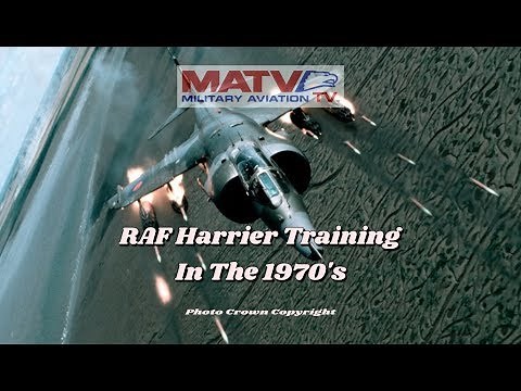 Harrier Heritage. British Harrier Training In The 1970's. #harrier #raf #royalnavy #falklands #40