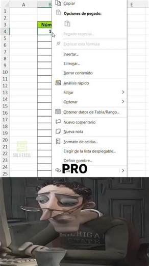 Cómo crear una lista de números en Excel en segundos ⚡