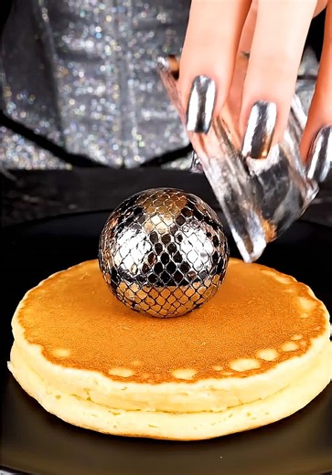 Metallic Snakeskin Orb Pancake ASMR Experience
