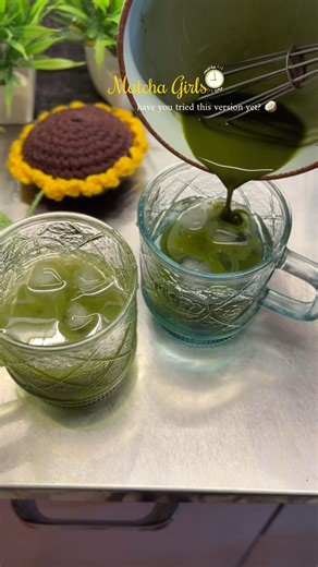 Trying Matcha with Coconut Water 🥥✨| My New Favorite Evening Drink| My Evening Reset Lately #matcha