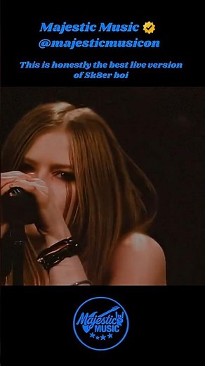 The Most Iconic Sk8er Boi Live Performance #avrillavigne
