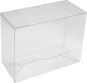 Clear Plastic Protector Case Box Sleeve Display Box for 2-Pack Figures 5PCS