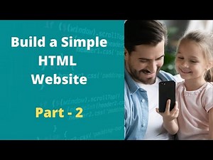 How To Build Simple Static Website using HTML