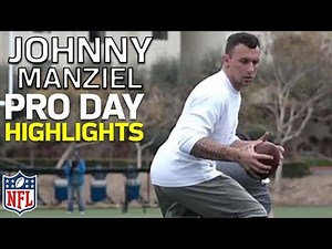 Johnny Manziel's Pro Day Highlights from University of San Diego | NFL
