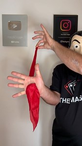 336K views · 10K reactions | Wow! Silk Through Hand Trick Tutorial 彩 | The Mask Magic Tricks Revealed | Facebook