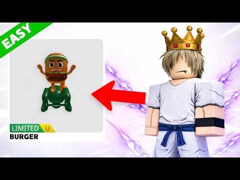 [FREE LIMITED] UGC "BURGER BACKPACK" ROBLOX ! ✅🍔