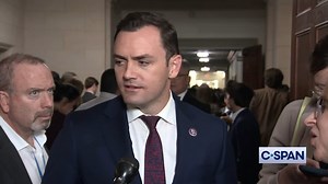 House Republicans held another closed-door election for speaker of the U.S. House following Rep. Jim Jordan's (R-OH) failed bid for the position. Rep. Mike Gallagher (R-WI) said that Republicans were beginning the nomination process all over again after speaker-designee Rep. Tom Emmer (MN) dropped out due to lack of Republican support in securing the 217 votes needed to win the speakership in the full House. When a reporter asked why Democrats, who also had a slim majority in the last Congress, 