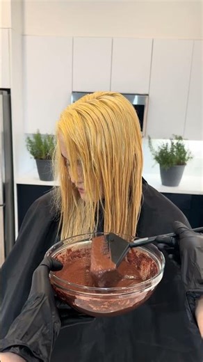 Natural Hair Coloring at Home with Red Onion & Cacao🥰