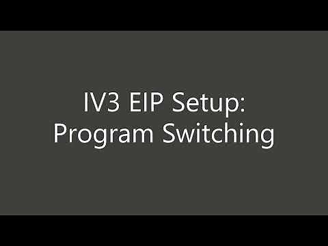 Ethernet IP Setup | How to Switch Programs | KEYENCE IV3 Vision Sensor Support