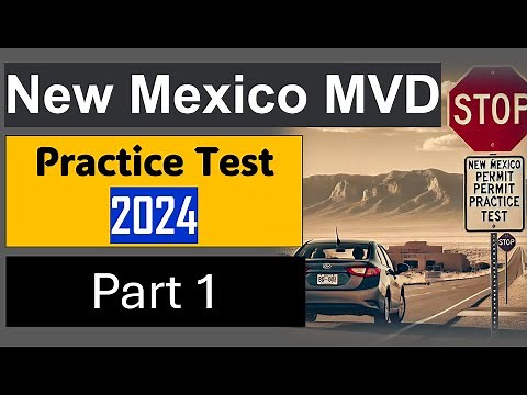 New Mexico MVD Permit Practice Test #1 - 2024 Study Guide