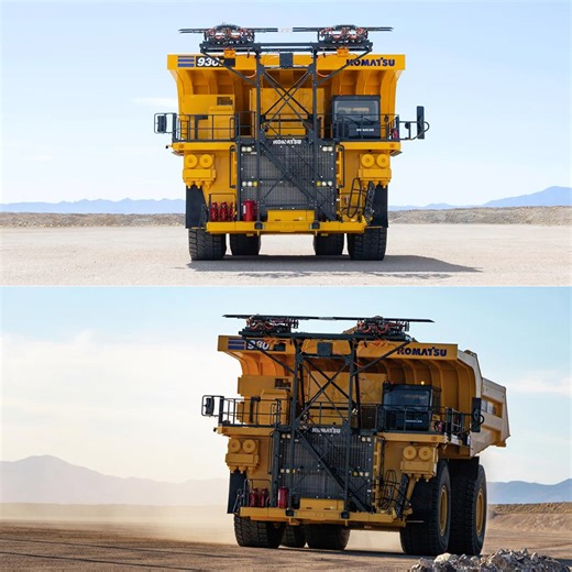 Komatsu Power Agnostic 930E Mining Truck Weighs 320-Tons, Built on Modular Platform