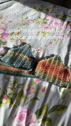 Crochet Cami Top Stitch Tutorial and Inspiration