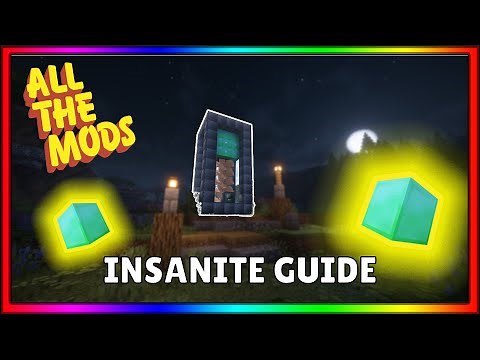 How to Make Insanite - The Ultimate (simple) Extreme Reactors All the Mods Tutorial
